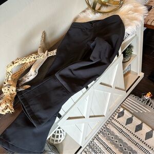 The North Face Windwall Size S Black Fleece Lined Flared Pants Women's #74